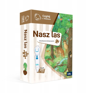 Puzzle Čítanie z Albi Albikiem Naše lesy 11490403