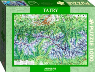Artglob Puzzle Map Tatry 1000 EL