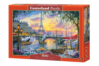 Puzzle Castorland 500 ks. Puzzle Tea Time v Pari