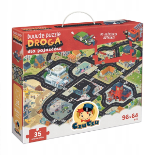 Puzzle napínať 35 ks. Czúcz duuuże puzzle