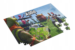 Puzzle pre Fatnite ventilátor s názvom pre darček