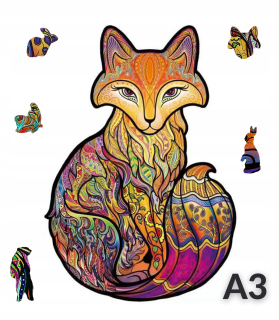 Drevené puzzle pre dospelých A3 LIS 200 prvku.