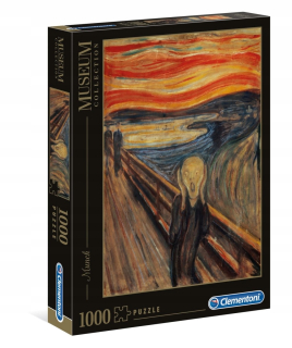 Puzzle Edvard Munch výkrik 1000 El. Clementoni