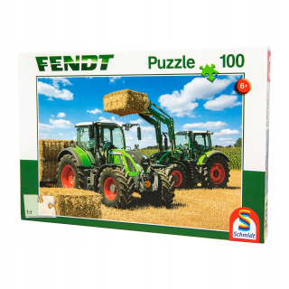 Puzzle Fendt 716 Vario + Nákladné, Schmidt 4 x 85