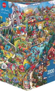 Heye 2000 puzzle elementy. aktívny víkend