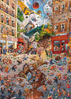 Heye 2000el puzzle. Apokalypsa (Puzzle + poster)