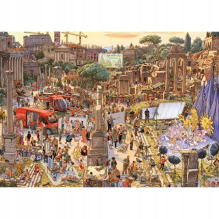 Heye 2000el puzzle. Fashion Show (Puzzle + plagát)