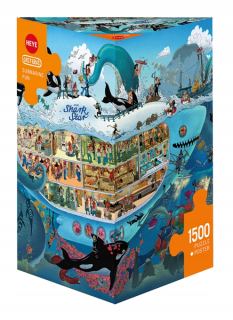 Heye puzzle šialený ponorka 1500el.