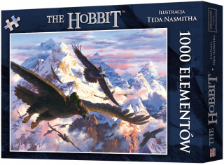 Puzzle Hobit: Bilbo a orli (1000 dielikov)
