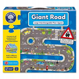 Puzzle vozovka cesty Orchard Road hračky Giant krbu