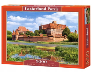 Puzzle Hrad Malbork, Poľsko 3000 dielikov (300