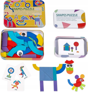 Montessori puzzle - domáce zvieratá