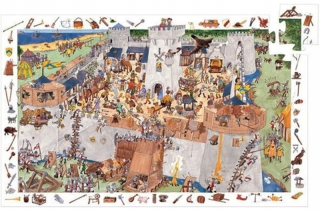 Puzzle Rechelible zámok 100 Prvky Djeca