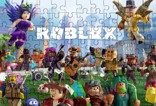 Puzzle roblox 252 EL. + Vysoká kvalita + PACK