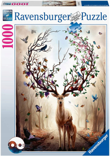 Puzzle Ravensburger Magical Jeleń 1000 Nový