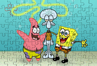 Puzzle SPONGEBOB 252 EL. vysoká kvalita + BAL