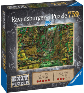 Puzzle chrám Angkor Wat Ravensburger puzzle!