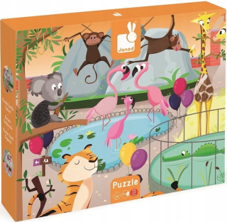 Zmyslové Puzzle Výlet do ZOO J02774 Janod