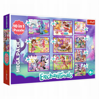 Puzzle Trefl Adventures Enchantimals 10W1