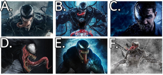 Puzzle VENOM 252 EL. / Vysoká kvalita + PACK!
