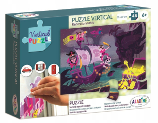 Puzzle vertikálne piráti 48 prvky