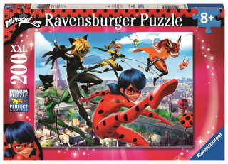 Puzzle XXL 200: Ladybug a Black Cat (129980)