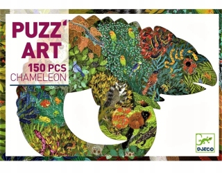 Umelecký puzzle Chameleon 150 el. Djecz