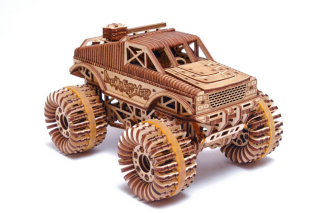 Mechanické Puzzle 3D Truck Monster Truck