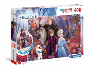 Frozen Elsa - Podlaha puzzle Super farbu ľadu ľadu 2