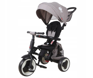 QPlay Rito Plus Gray Tri -Wheeted Bike