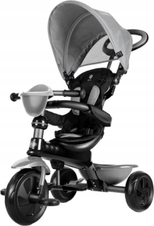 QPlay Tricy Bike Cozy 4W1 Eva až 20 kg šedá