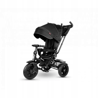 QPlay Triple Black Tri -Wheeted Bike