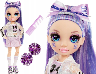 Dúha vysoká rozveselená bábika Violet Villa 572084