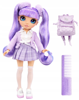 Bábika - Rainbow High Junior Doll Violet Willow Fashion