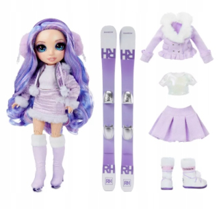 RAINBOW HIGH VIOLET DOLL zimnej prestávke WILLOW