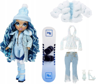 Bábika - Rainbow High Winter Doll Skyler Bradshaw 574798