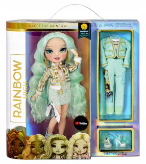 Rainbow High Doll Daphne Minto Mint - Novinka!