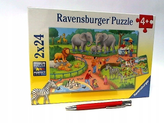 RAV Puzzle deň v Zoo 2x24 El 078134