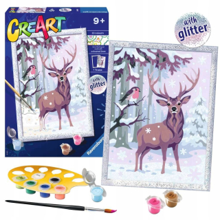 Ravensburger maľovať maľovať v zimných priateľmi