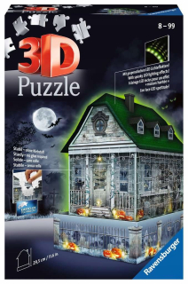 Ravensburger 3D puzzle Luminous strašidelný dom 216