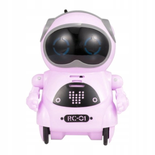 RC robot-pocket robot, ružová