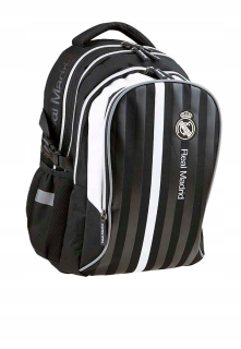 Školský batoh - Real Madrid Backpack School School Bag RM-2112 Čierna