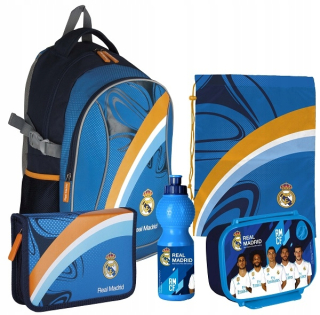 Školský batoh - Real Madrid Backpack School School Set 5 El