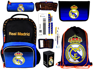 Real Madrid School Bag Batoh Cencil Case Bag Tub