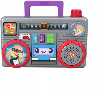 RETRO rádio šteňa Fisher Price