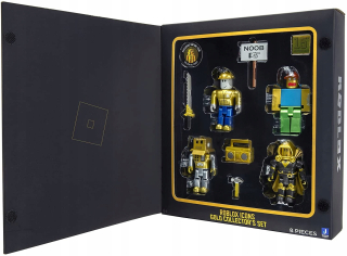 Postavička - Roblox Set of Gold Four Four Editing Gold Four