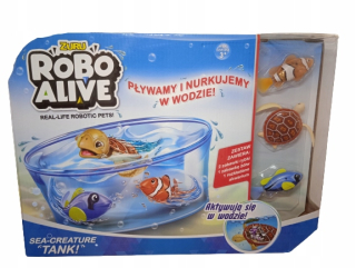 Robo nažive - akvárium s rybami