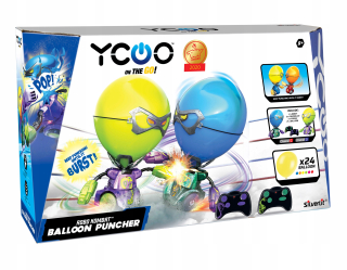 ROBO KOMBAT balónoch BOJ ROBOTS SILVERLIT 2PAK