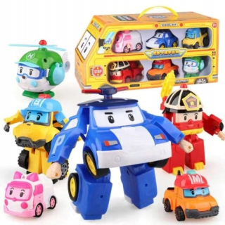 Robocar Roy Helly Poli Amber Set 6 ks odporúčam