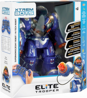 Interaktívny robot Elite Trooper Bot Programming